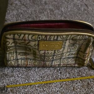 Coach Signature Poppy Cosmetic Bag